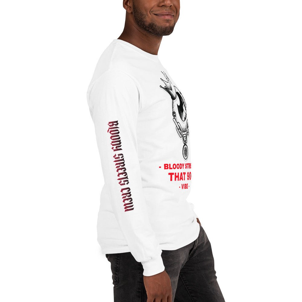 90's Vibe Eye - Premium Longsleeve - BLOODY-STREETS.DE Streetwear Herren und Damen Hoodies, T-Shirts, Pullis