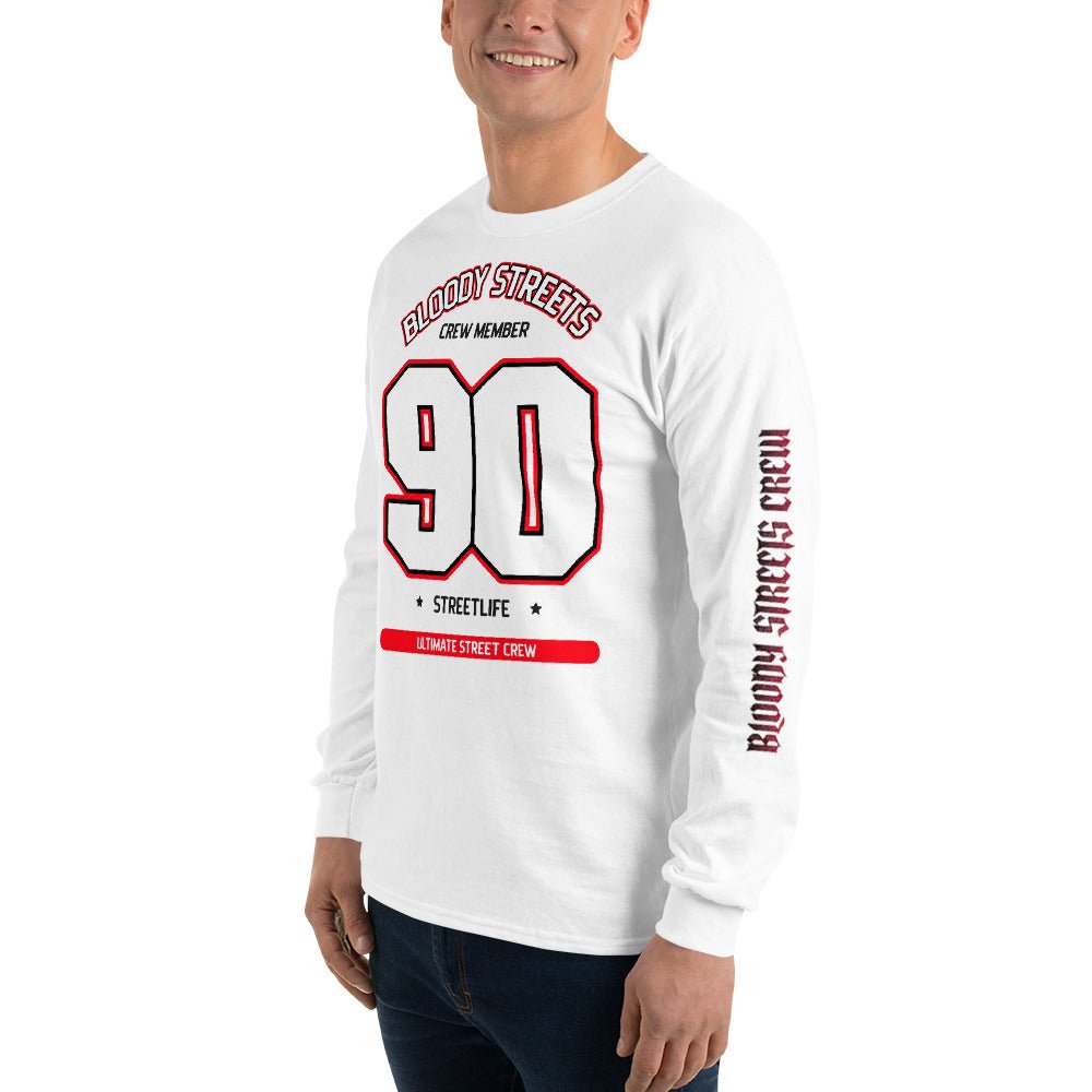 Baseball 90's - Premium Longsleeve - BLOODY-STREETS.DE Streetwear Herren und Damen Hoodies, T-Shirts, Pullis