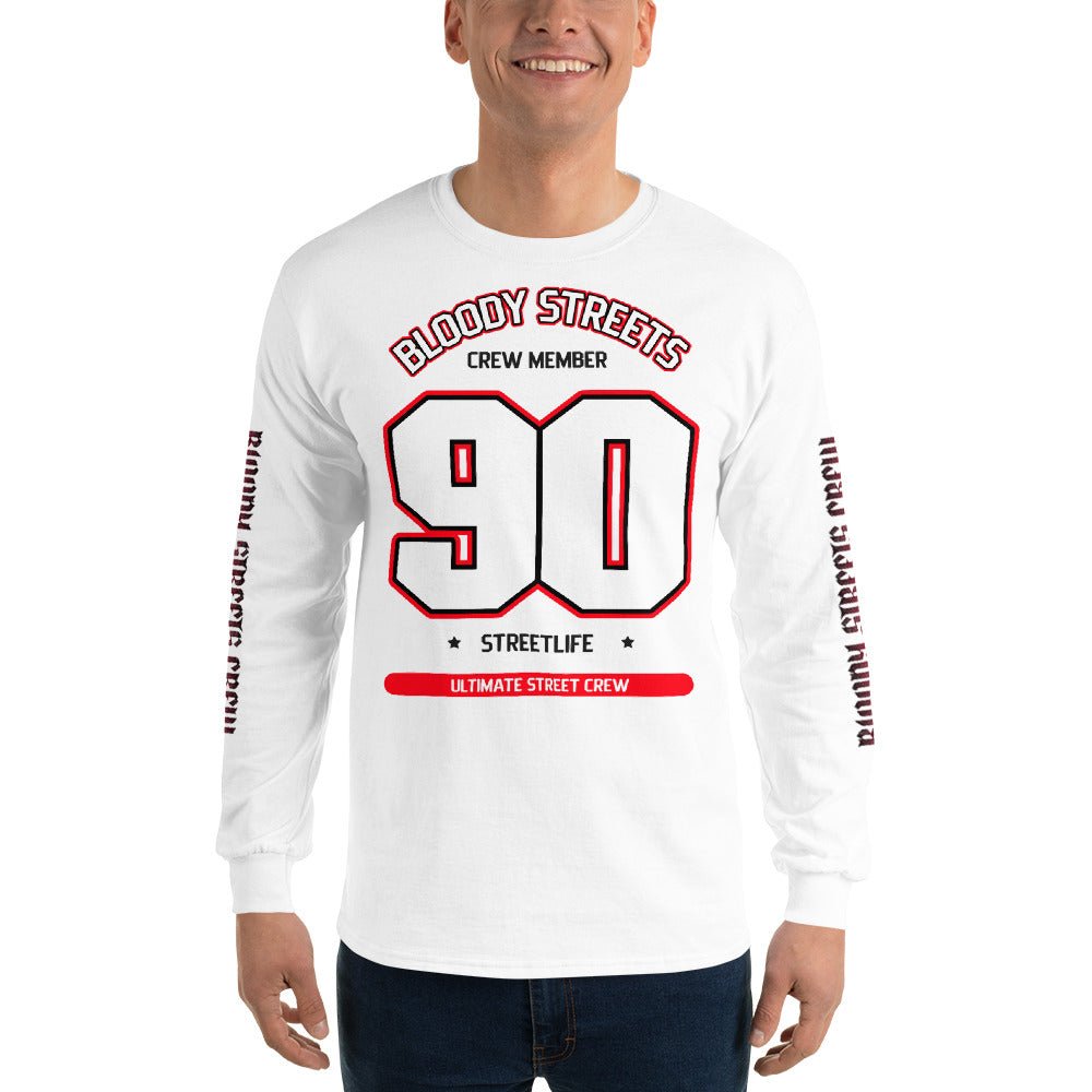 Baseball 90's - Premium Longsleeve - BLOODY-STREETS.DE Streetwear Herren und Damen Hoodies, T-Shirts, Pullis