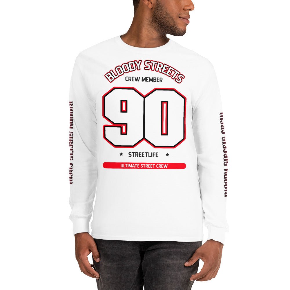 Baseball 90's - Premium Longsleeve - BLOODY-STREETS.DE Streetwear Herren und Damen Hoodies, T-Shirts, Pullis