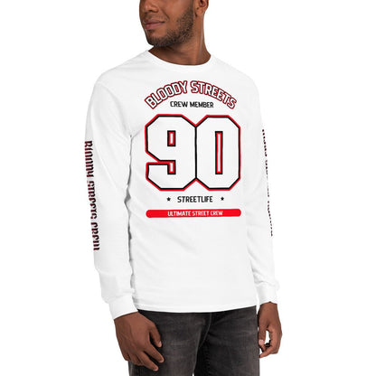 Baseball 90's - Premium Longsleeve - BLOODY-STREETS.DE Streetwear Herren und Damen Hoodies, T-Shirts, Pullis