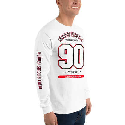 Baseball 90's - Premium Longsleeve - BLOODY-STREETS.DE Streetwear Herren und Damen Hoodies, T-Shirts, Pullis