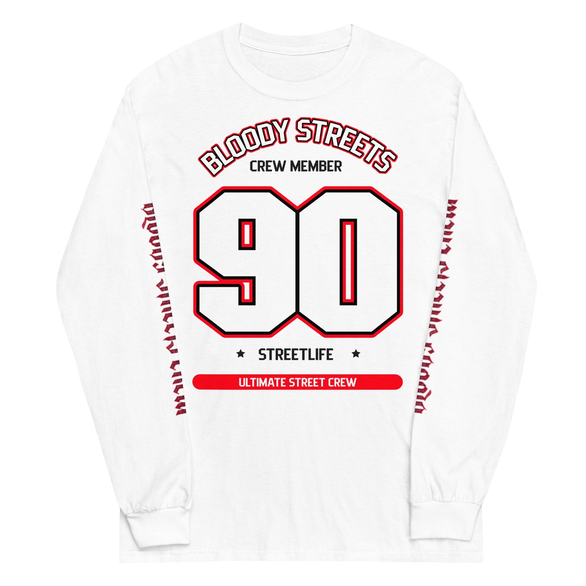 Baseball 90's - Premium Longsleeve - BLOODY-STREETS.DE Streetwear Herren und Damen Hoodies, T-Shirts, Pullis