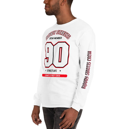 Baseball 90's - Premium Longsleeve - BLOODY-STREETS.DE Streetwear Herren und Damen Hoodies, T-Shirts, Pullis