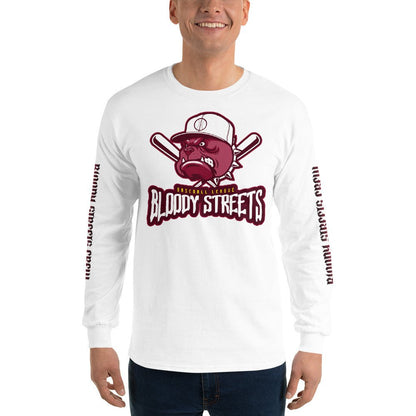 Baseball Bull Dog - Premium Longsleeve - BLOODY-STREETS.DE Streetwear Herren und Damen Hoodies, T-Shirts, Pullis