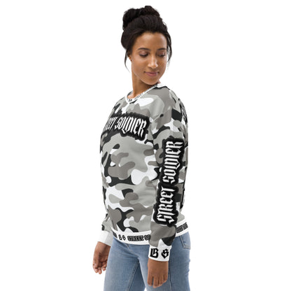 Bloody Camouflage Bull Dog Street Soldier Pullover - BLOODY-STREETS.DE Streetwear Herren und Damen Hoodies, T-Shirts, Pullis