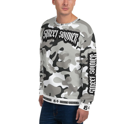 Bloody Camouflage Bull Dog Street Soldier Pullover - BLOODY-STREETS.DE Streetwear Herren und Damen Hoodies, T-Shirts, Pullis