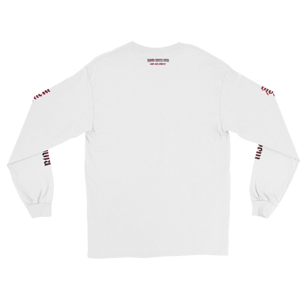 Bloody Streets Crew - PREMIUM Longsleeve - BLOODY-STREETS.DE Streetwear Herren und Damen Hoodies, T-Shirts, Pullis