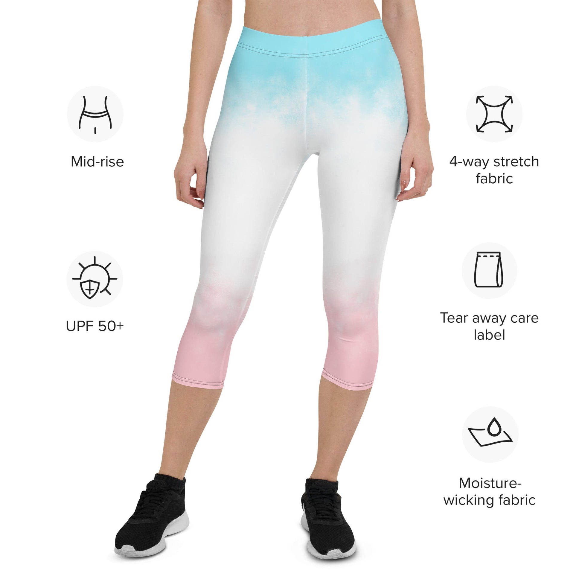 Capri Leggings - FRESH COLOURED - BLOODY-STREETS.DE Streetwear Herren und Damen Hoodies, T-Shirts, Pullis