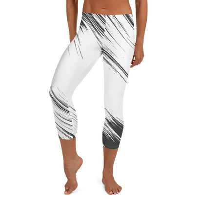 Capri Leggings - TRENDY BLACK AND WHITE - BLOODY-STREETS.DE Streetwear Herren und Damen Hoodies, T-Shirts, Pullis