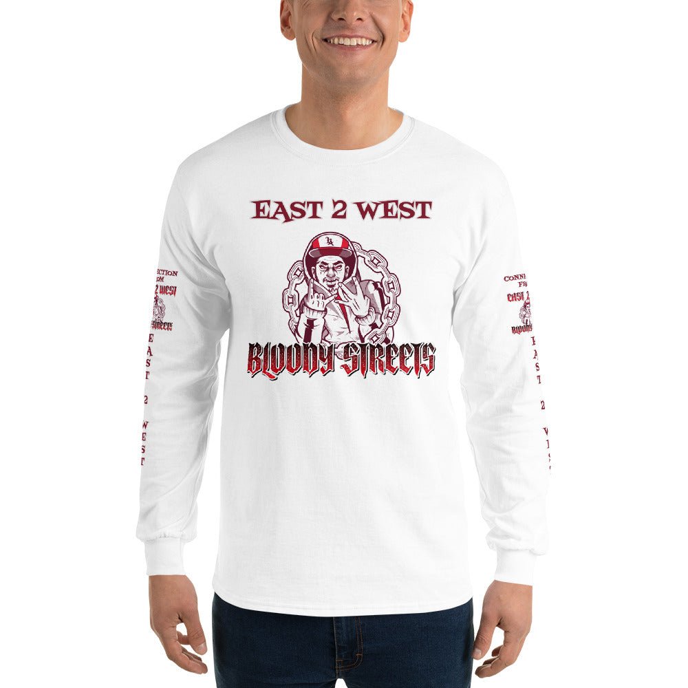 East 2 West Streetwear Longsleeve Herren - BLOODY-STREETS.DE Streetwear Herren und Damen Hoodies, T-Shirts, Pullis