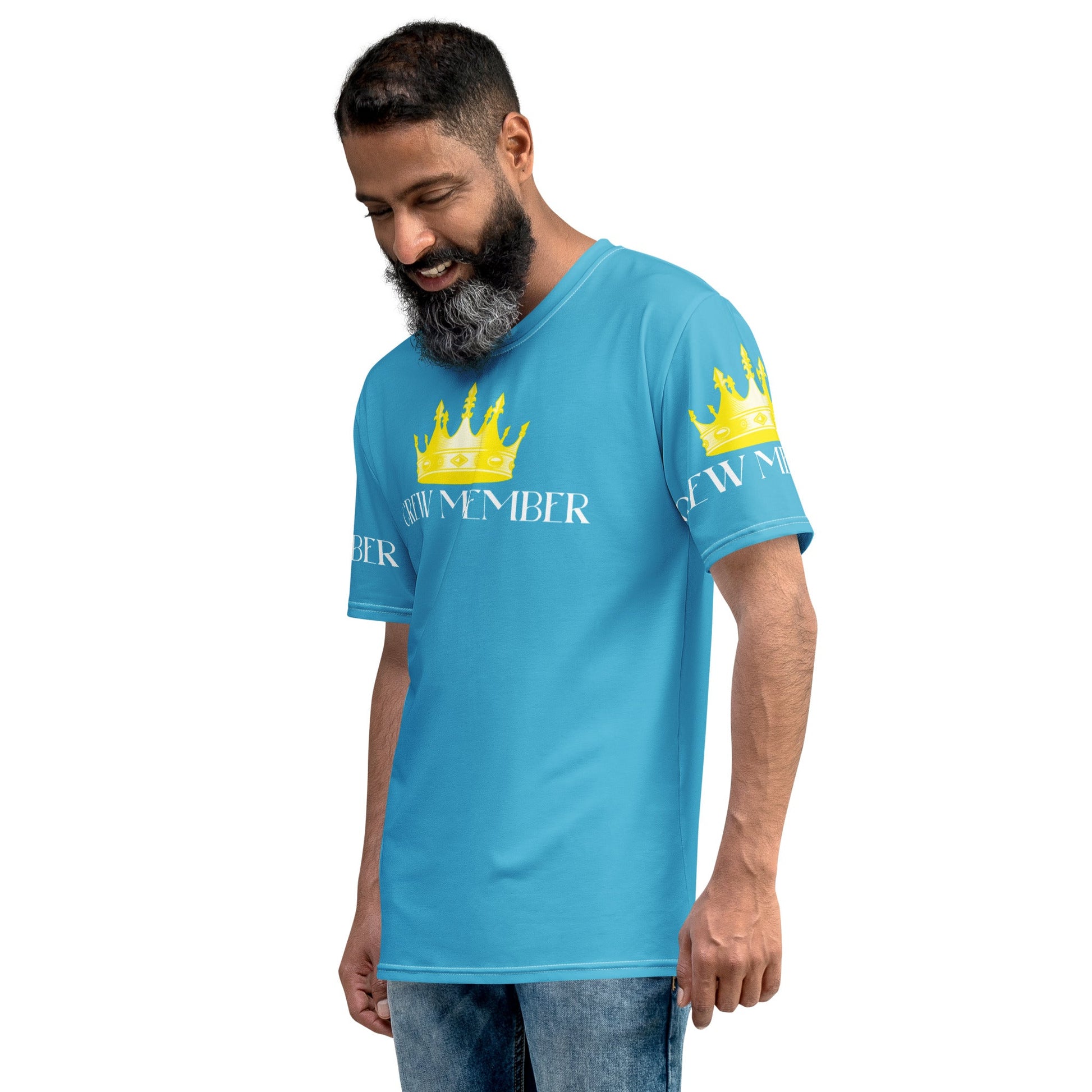 KING CREW Member Streetwear T-Shirt Herren - BLAU - BLOODY-STREETS.DE Streetwear Herren und Damen Hoodies, T-Shirts, Pullis