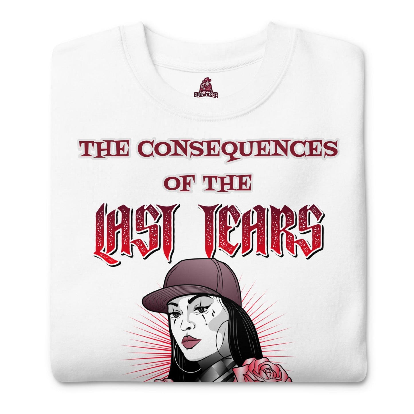 Last Tears - Premium Streetwear Unisex - Pullover - BLOODY-STREETS.DE Streetwear Herren und Damen Hoodies, T-Shirts, Pullis
