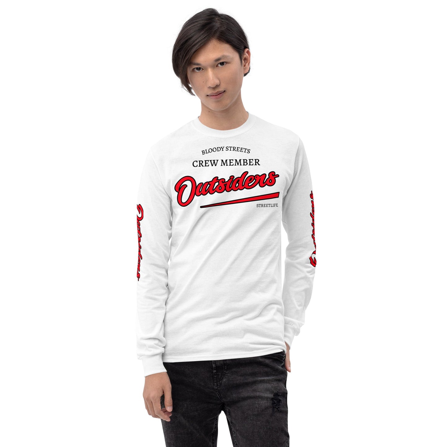 BS OUTSIDERS Crew - Premium Longsleeve - BLOODY-STREETS.DE Streetwear Herren und Damen Hoodies, T-Shirts, Pullis